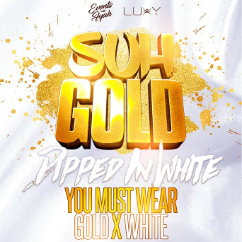 SUH GOLD | 'Dipped In White' Long Weekend Sunday Inside Luxy